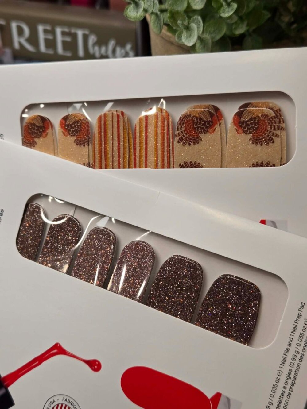 Color Street Press on Nail Strips- Thanksgiving #2